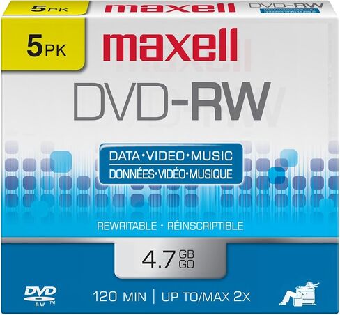 Maxell 635125 DVD-RW Disc in Saudi Arabia