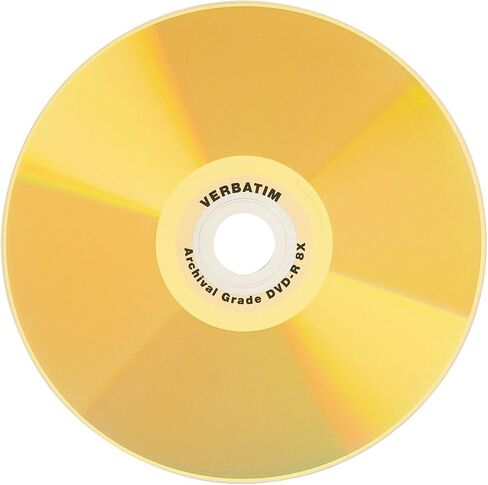 Verbatim DVD-R 4.7GB 16X UltraLife Gold Archival Grade - Branded Surface and Hard Coat - 50pk Spindle in Kuwait