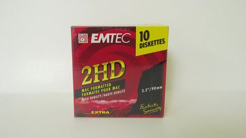 Emtec 3.5 Inch Floppy Disc 2HD (10 حزم) in Saudi Arabia