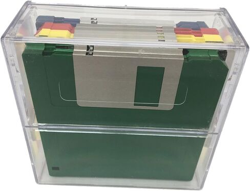 3.5" DD2 720KB UnFormatted Floopy Disks Diskettes (10-Pack, Assorted Rainbow Colors) in Saudi Arabia