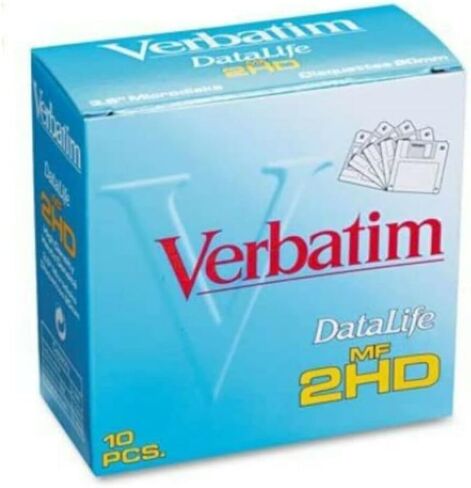 Verbatim DataLife High Density 3.5 بوصة Microdisks MF-2HD 10 قرص لكل عبوة in Saudi Arabia