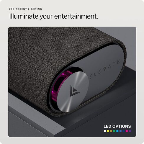 VIZIO M-Series Elevate 5.1.2 Immersive Sound Bar with 13 High-Performance Speakers, Dolby Atmos, DTS:X, Wireless Subwoofer, Adaptive Height Speakers and Alexa Compatibility, M512E-K6, 2023 Model in Saudi Arabia