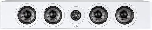 Polk Audio Reserve Series R350 Slim Center Channel Loudspeaker, Doubles as Left/Right Surround Speaker, 1" Pinnacle Ring Tweeter & Four 4" Turbine Cone Woofers, Dolby Atmos & IMAX Enhanced, Black in Saudi Arabia