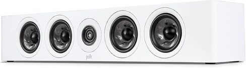 Polk Audio Reserve Series R350 Slim Center Channel Loudspeaker, Doubles as Left/Right Surround Speaker, 1" Pinnacle Ring Tweeter & Four 4" Turbine Cone Woofers, Dolby Atmos & IMAX Enhanced, Black in Saudi Arabia