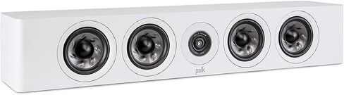 Polk Audio Reserve Series R350 Slim Center Channel Loudspeaker, Doubles as Left/Right Surround Speaker, 1" Pinnacle Ring Tweeter & Four 4" Turbine Cone Woofers, Dolby Atmos & IMAX Enhanced, Black in Saudi Arabia