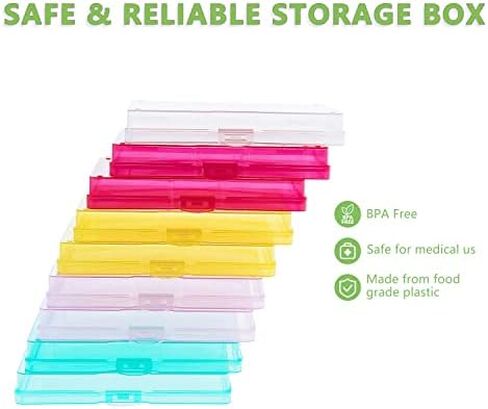 Photo Case 5" x 7" Photo Box Storage and Craft Keeper - 18 Inner Photo Keeper Photo Organizer Cases Photos Storage Containers Box for Photos (Color) in Saudi Arabia
