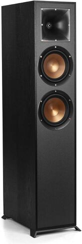 Klipsch Reference R-620F Floorstanding Speaker, Black Textured Wood Grain Vinyl, Pair in Saudi Arabia
