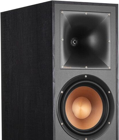 Klipsch Reference R-620F Floorstanding Speaker, Black Textured Wood Grain Vinyl, Pair in Saudi Arabia