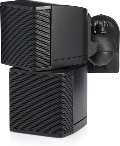 سماعات Pure Resonance Audio MC2.5B مزدوجة مقاس 2.5 بوصة ذات صوت محيطي دوار صغير (زوج، أسود) (بدون أقواس) in Kuwait