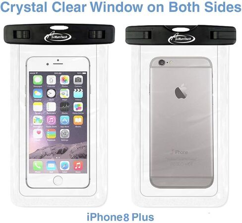 AiRunTech Universal Waterproof Phone Pouch, River Lake Essential Accessories Protector iPhone Passport Money,Kayaking Boating Canoe Paddle Board Must Haves in Saudi Arabia