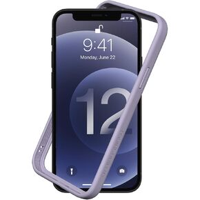 حافظة RhinoShield Bumper متوافقة مع [iPhone 12/12 Pro] | CrashGuard NX - غطاء حماية بتصميم نحيف ممتص للصدمات 3.5M / 11ft حماية من السقوط - أسود in Kuwait