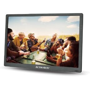 Audiobox 9" Portable TV - USB/SD Inputs, 3.5mm Output | Includes: Remote, Car Charger, AC Adaptor & Antenna in Saudi Arabia