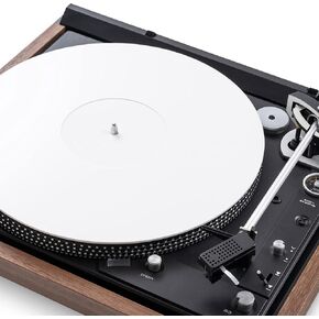 Acrylic Turntable Mat by Break Tradition - Vinyl Record Accessories for LP Record Player - Premium Turntable Slipmat to Reduce Noise Due to Static and Improve Sound Quality (Blue)