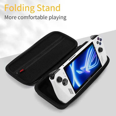 Carrying Case for ROG Ally - Portable Hard Shell Carrying Case for ROG Ally Gaming Handheld - Lighweight/Full Protection/Folding Bracket in Kuwait