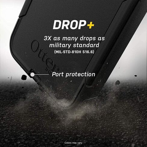 OtterBox Commuter Series Case for Samsung Galaxy S21+ 5G (Only) - Non-Retail Packaging - Black in Saudi Arabia