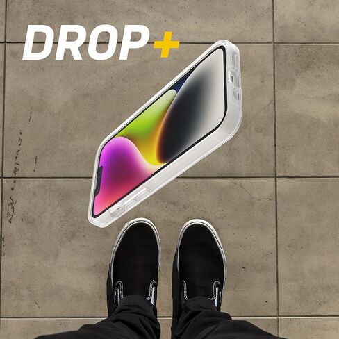 حافظة OtterBox iPhone 14 & iPhone 13 Symmetry Series+ - شفافة، فائقة النعومة، مثبتة على MagSafe، حواف مرتفعة تحمي الكاميرا والشاشة in Kuwait