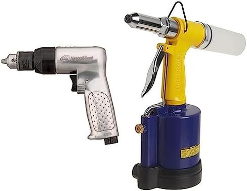 Ingersoll Rand 7802RAKC 3/8" Reversible Air Drill | Max rotational speed up to 2,000 rpm, keyless chuck, ideal for drilling in tight spaces in Saudi Arabia