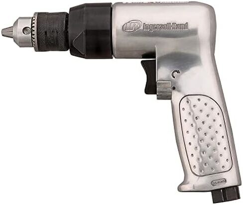 Ingersoll Rand 7802RAKC 3/8" Reversible Air Drill | Max rotational speed up to 2,000 rpm, keyless chuck, ideal for drilling in tight spaces in Saudi Arabia