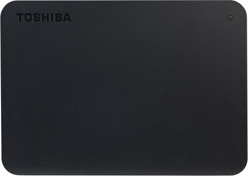 Toshiba Canvio Basics 1TB Portable External Hard Drive USB 3.0, Black - HDTB410XK3AA in Kuwait