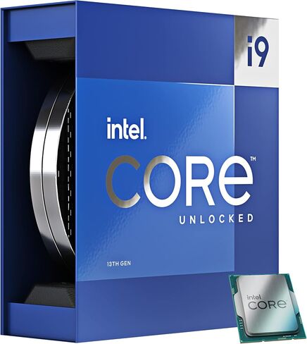 معالج Intel Core i9-13900K (أحدث جيل) لسطح المكتب للألعاب 24 نواة (8 نواة P + 16 نواة إلكترونية) مع رسومات مدمجة - غير مقفل in Kuwait