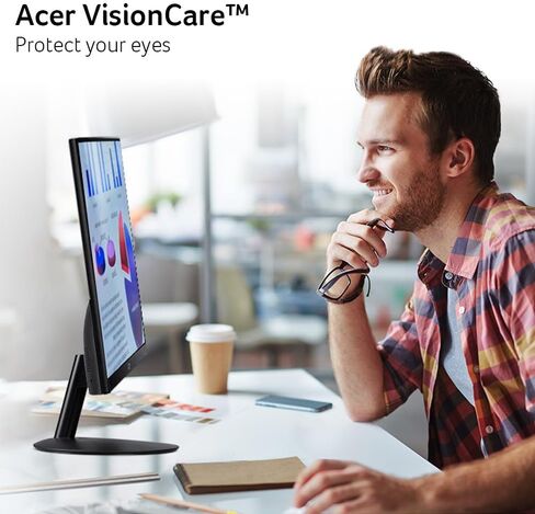شاشة مكتب الألعاب Acer SB272 EBI مقاس 27 بوصة عالية الدقة (1920 × 1080) IPS بدون إطار | تقنية AMD FreeSync | تصميم أنيق رفيع للغاية | 100 هرتز | 1 مللي ثانية (VRB) | ضوء أزرق منخفض | إمالة | منافذ HDMI وVGA in Saudi Arabia
