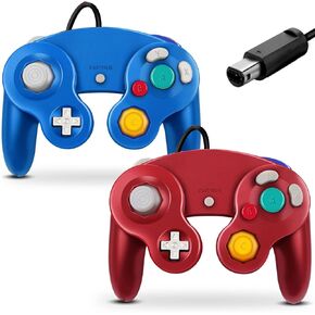 FIOTOK Gamecube Controller, Classic Wired Controller for Wii & Gamecube | Black-2Pack in Saudi Arabia
