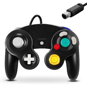FIOTOK Gamecube Controller, Classic Wired Controller for Wii & Gamecube | Black-2Pack in Saudi Arabia