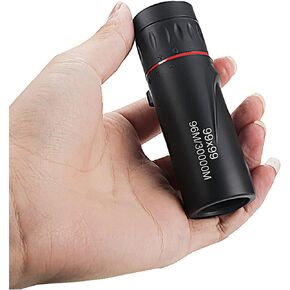 LIMENG Mini Telescope for Adults,99x99 HD Optical Focus Telescope Waterproof Mini Monocular Telescope for Sporting Events,Concerts,Camping Scope,Travelling,Black in Saudi Arabia