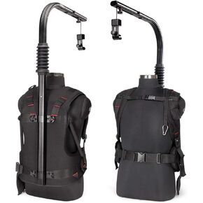 FLYCAM Flowline 500N دعم الجسم الاحترافي لتثبيت الكاميرا (10-12 كجم/22-26.4 رطل)(FLCMFLN500N) | سترة مثبتة لكاميرات الفيديو وكاميرات الفيديو in Kuwait