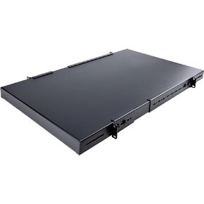 StarTech.com 1U Adjustable Vented Server Rack Mount Shelf - 175lbs - 19.5 to 38in Adjustable Mounting Depth Universal Tray for 19" AV/ Network Equipment Rack - 27.5in Deep (ADJSHELF)