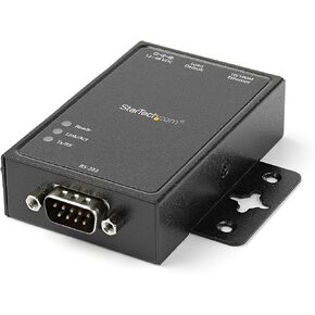 StarTech.com 1 منفذ RS232 إلى محول IP إيثرنت / خادم الجهاز - الألومنيوم - خادم جهاز تسلسلي عبر IP - محول تسلسلي إلى IP (NETRS2321P) in Kuwait