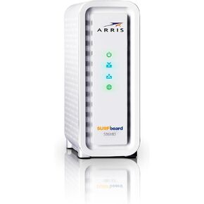 ARRIS Surfboard SBG10-RB DOCSIS 3.0 كابل مودم وAC1600 ثنائي النطاق Wi-Fi Router، معتمد لـ Cox وSpectrum وXfinity وغيرها (متجدد) وRoku Express | HD مشغل الوسائط المتدفقة in Kuwait