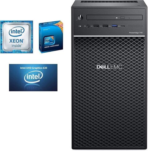 ديل خادم باور ايدج T40، BTX انتل زيون (E-2224G 3.5GHz، 8GB 2666MT/s DDR4، 1TB 7.2K RPM SATA) in Saudi Arabia