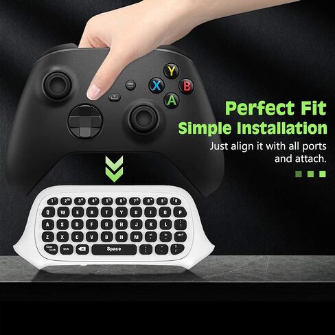 TiMOVO RGB Backlight Keyboard for Xbox Gaming Controller, Black in Kuwait