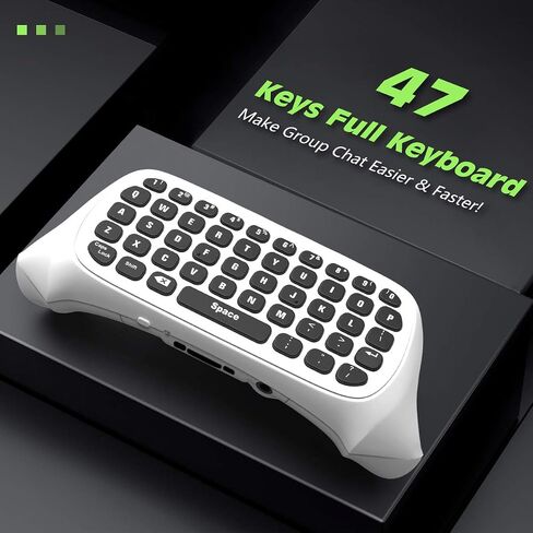 TiMOVO RGB Backlight Keyboard for Xbox Gaming Controller, Black in Kuwait