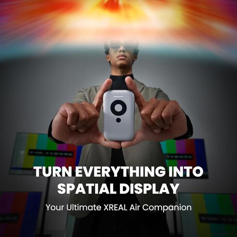 XREAL Beam, Turns Video Content into Amazing Spatial Display Air, Wired Connection to Smartphones/Gaming Consoles and PCs. in Kuwait