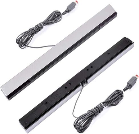 Tuboopy Dolphin Bar USB Wii Sensor Bar، PC Wii Infrared Ray Motion Sensor Bar لوحدة تحكم Nintendo Wii/Wii U المتوافقة مع الكمبيوتر in Kuwait