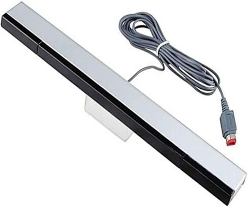 Tuboopy Dolphin Bar USB Wii Sensor Bar، PC Wii Infrared Ray Motion Sensor Bar لوحدة تحكم Nintendo Wii/Wii U المتوافقة مع الكمبيوتر in Kuwait