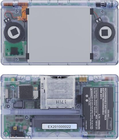 eXtremeRate Monster Index Console Style Replacement Full Housing Shell for Nintendo DS Lite, Custom Handheld Console Case Cover with Buttons, Screen Lens for Nintendo DS Lite NDSL - Console Without in Saudi Arabia