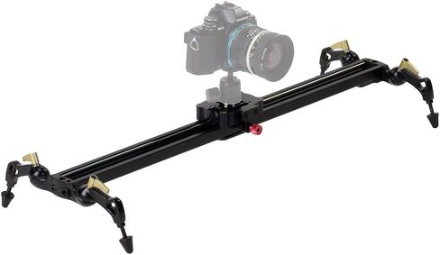 Fotodiox Pro SlideCam 800-32" Video Slider Stabilizer Rail with Ball-Bearing Slide, Legs & Case قابلة للتعديل in Saudi Arabia