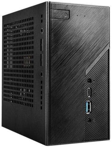 اسروك مقبس انتل LGA1200 انتل H470 اسود ميني/حجم كتاب نظام باربون موديل DESKMINI H470W in Kuwait