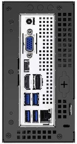 اسروك مقبس انتل LGA1200 انتل H470 اسود ميني/حجم كتاب نظام باربون موديل DESKMINI H470W in Kuwait
