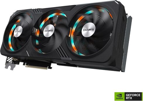 جيجابايت بطاقة رسومات جيفورس RTX 4090 للالعاب او سي 24G، 3 مراوح ويندفورس، 24GB 384 بت GDDR6X، بطاقة فيديو GV-N4090GAMING OC-24GD in Saudi Arabia