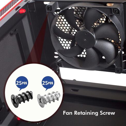 Bolt Dropper Computer Screw Assortment Kit - M2 Standoffs, NVMe, HDD Hard Drive, Fan, Chassis, ATX Case, Motherboard, Case Fan, Graphics, SSD, Spacer, Rubber Feet in Saudi Arabia