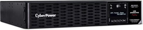 CyberPower PR750RT2U Smart App Sinewave UPS System, 750VA/750W, 8 Outlets, 2U Rack/Tower, AVR in Saudi Arabia