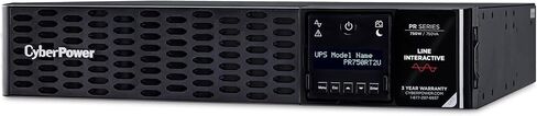CyberPower PR750RT2U Smart App Sinewave UPS System, 750VA/750W, 8 Outlets, 2U Rack/Tower, AVR in Saudi Arabia