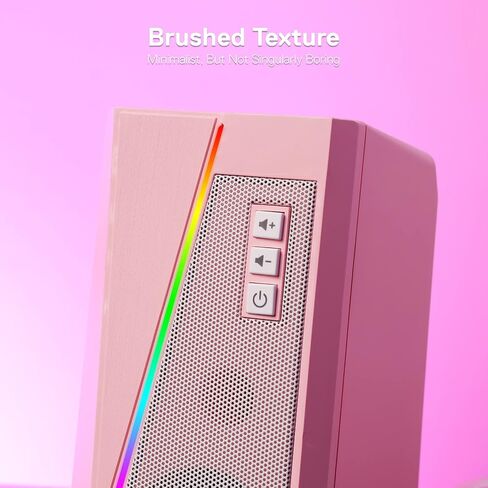 Redragon GS520 Wired 2.0 Channel Stereo Sound Desktop RGB Computer Speakers in Kuwait