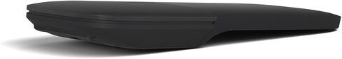 Microsoft Arc Mouse - Black. Sleek,Ergonomic design, Ultra slim and lightweight, Bluetooth Mouse for PC/Laptop,Desktop works with Windows/Mac computers in Saudi Arabia