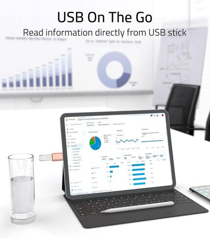 Syntech USB C to USB Adapter Pack of 2, USB 3.0 to Thunderbolt 5/4 Adapter | Compatible with MacBook Pro Air 2026, Surface, iPad, iPhone, Galaxy Notebook, XPS and More Type C Devices, Space Grey in Kuwait