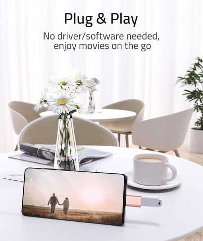 Syntech USB C to USB Adapter Pack of 2, USB 3.0 to Thunderbolt 5/4 Adapter | Compatible with MacBook Pro Air 2026, Surface, iPad, iPhone, Galaxy Notebook, XPS and More Type C Devices, Space Grey in Kuwait
